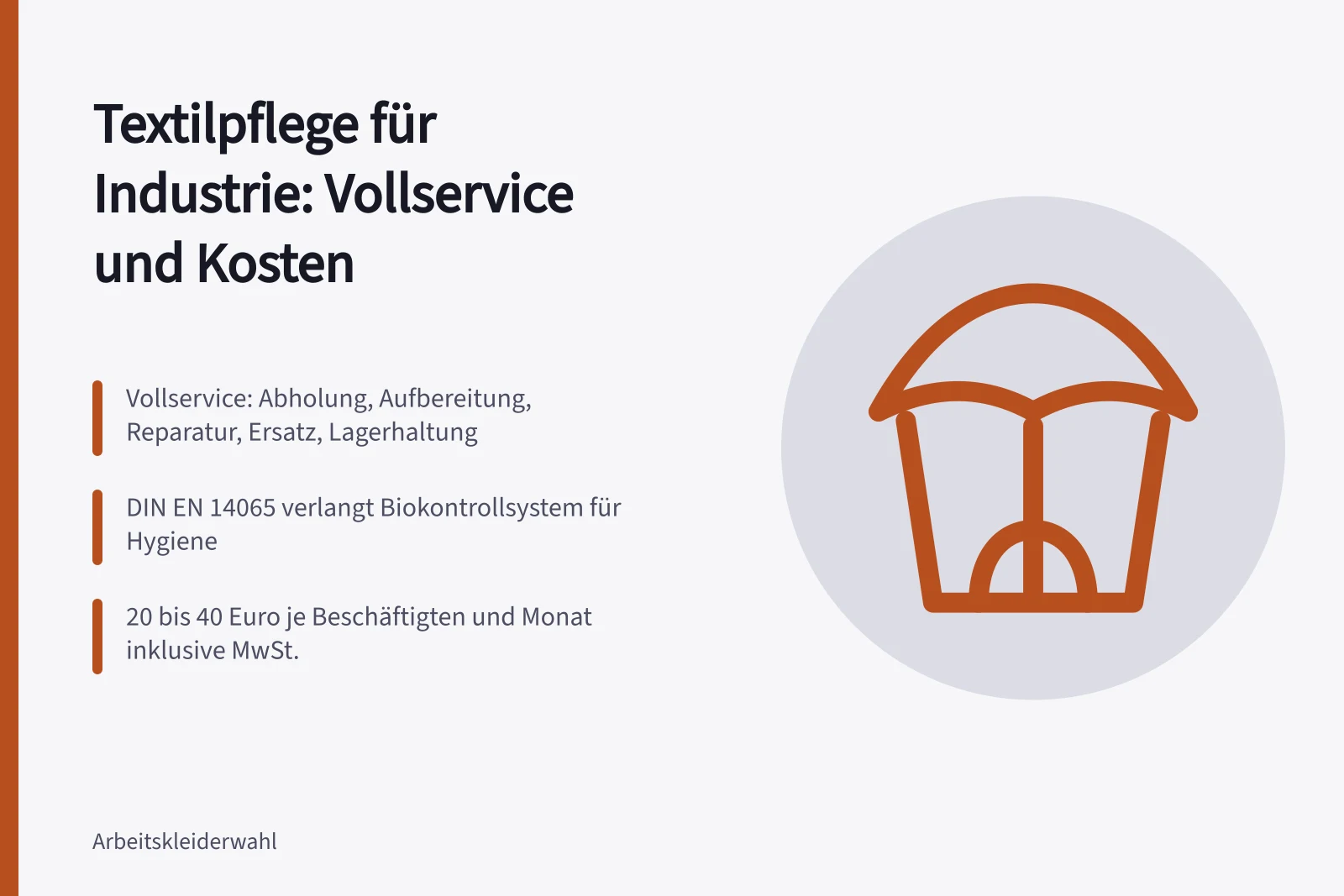 Textilpflege-Dienstleister: Vollservice, Hygiene-Normen und Monatspreise im Überblick